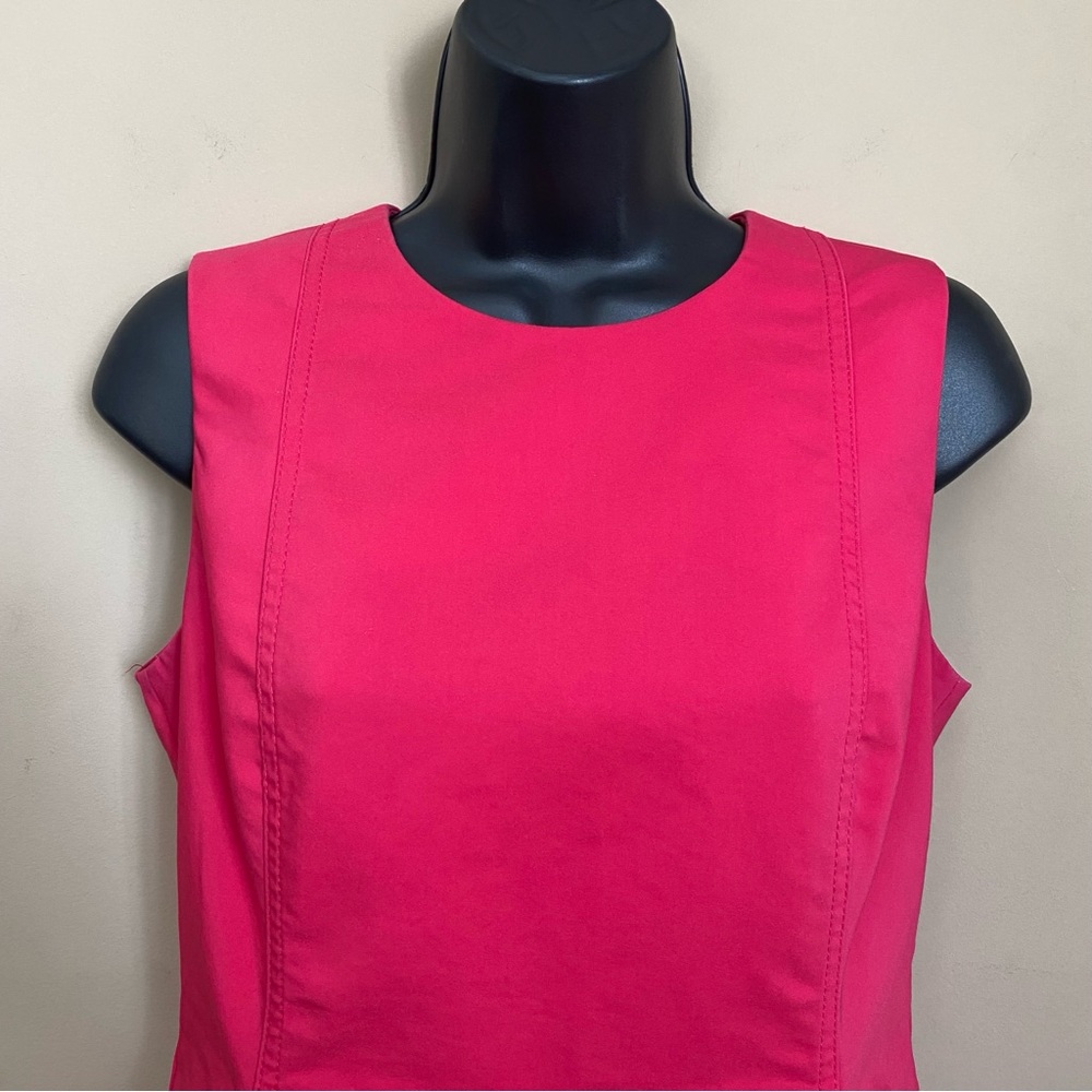 Calvin Klein Hot Pink Sleeveless Sheath Dress - Picture 5 of 9